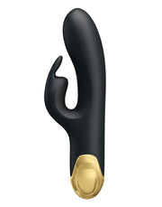 Pretty Love - Royal Pleasure Double Pleasure Vibrator - Zwart/Goud-Laced-up.nl