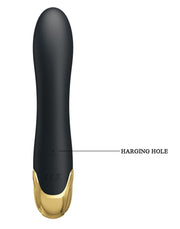 Pretty Love - Royal Pleasure Double Pleasure Vibrator - Zwart/Goud-Laced-up.nl