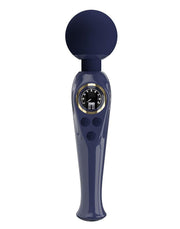 Pretty Love - Skyler - Wand Vibrator - Met LCD Display - Donkerblauw-Laced-up.nl