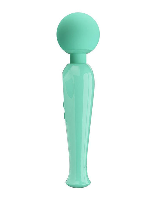 Pretty Love - Skyler - Wand Vibrator - Met LCD Display - Turquoise-Laced-up.nl