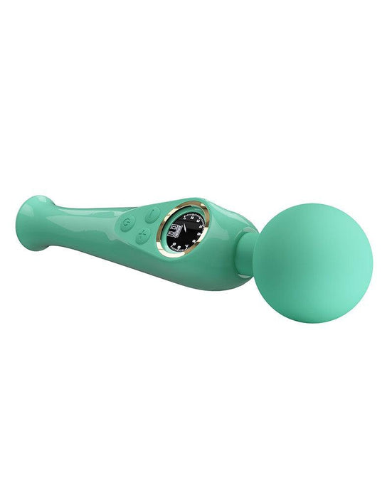 Pretty Love - Skyler - Wand Vibrator - Met LCD Display - Turquoise-Laced-up.nl