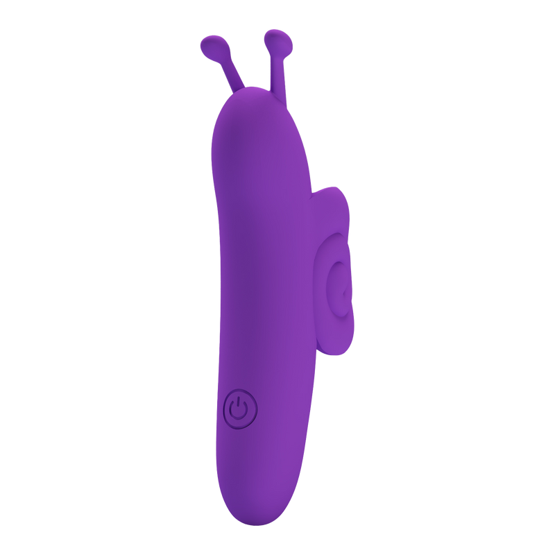 Pretty Love - Snail - Krachtige Vinger Vibrator - Paars-Erotiekvoordeel.nl