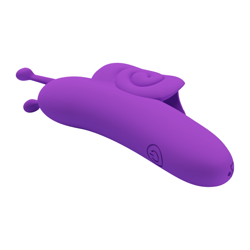 Pretty Love - Snail - Krachtige Vinger Vibrator - Paars-Erotiekvoordeel.nl