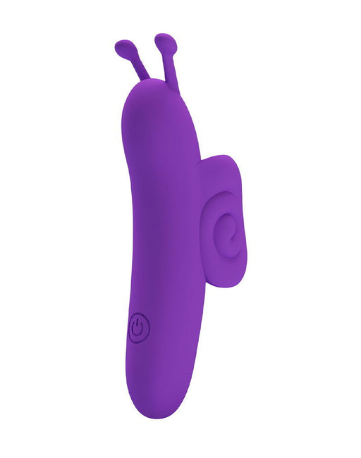 Pretty Love - Snail - Krachtige Vinger Vibrator - Paars-Erotiekvoordeel.nl