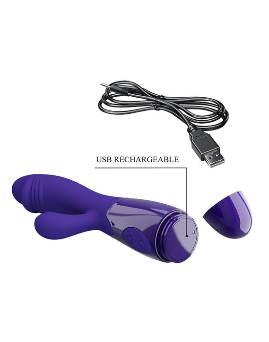 Pretty Love - Snappy Youth - Rabbit Vibrator - Paars-Laced-up.nl