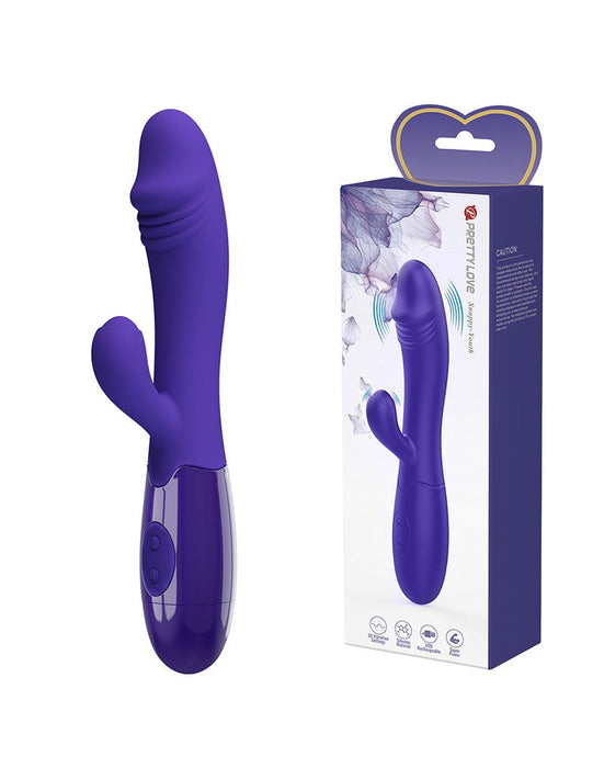 Pretty Love - Snappy Youth - Rabbit Vibrator - Paars-Laced-up.nl