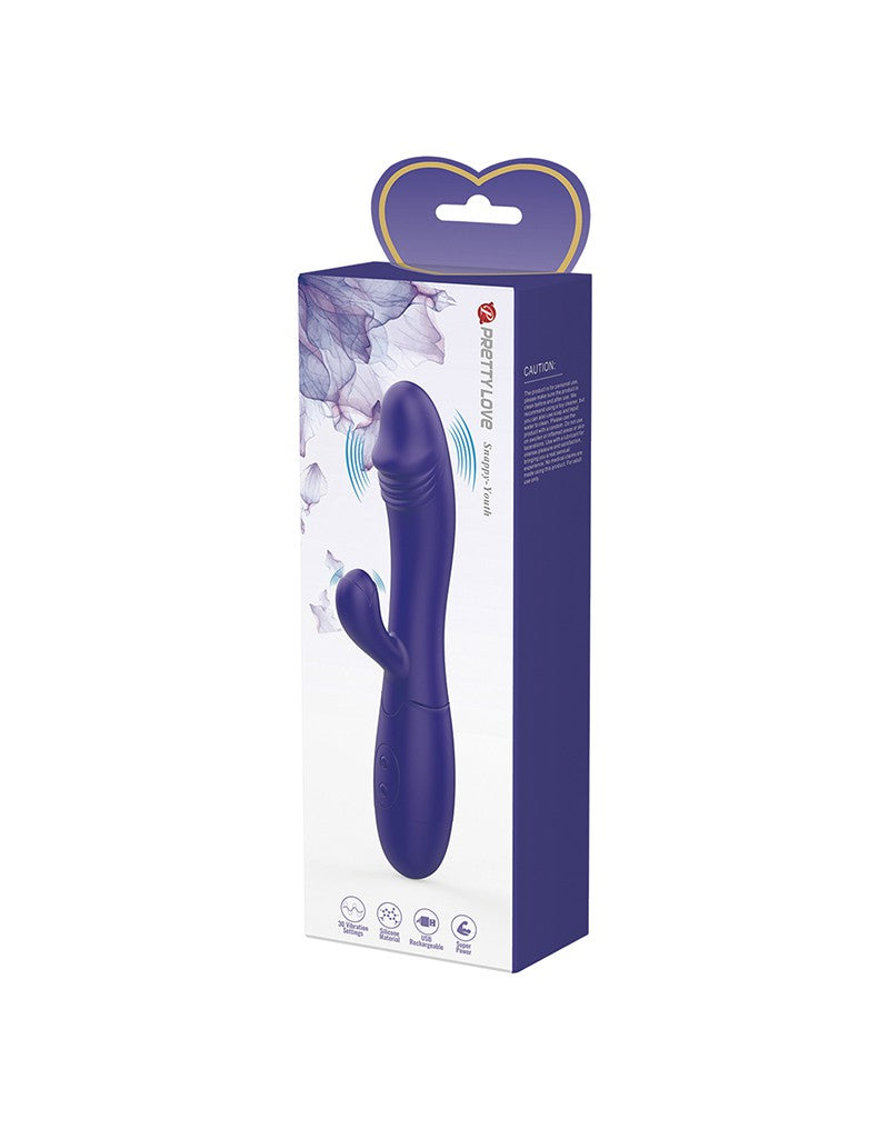 Pretty Love - Snappy Youth - Rabbit Vibrator - Paars-Laced-up.nl