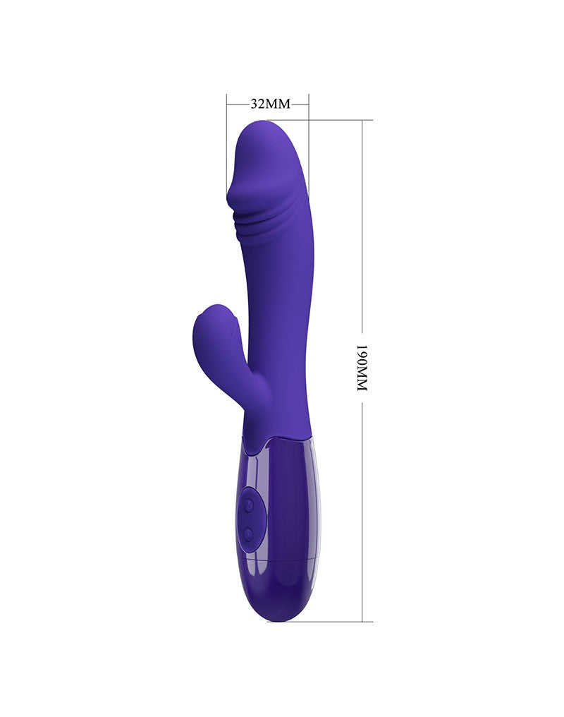 Pretty Love - Snappy Youth - Rabbit Vibrator - Paars-Laced-up.nl