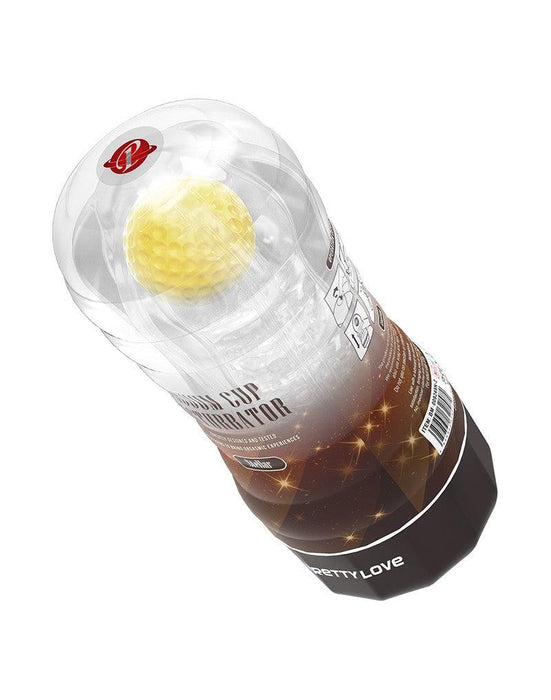 Pretty Love - Stellar Vacuüm - Masturbator Cup - Met Rollende Bal Voor Extra Sensaties - Geel-Laced-up.nl