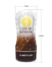 Pretty Love - Stellar Vacuüm - Masturbator Cup - Met Rollende Bal Voor Extra Sensaties - Geel-Laced-up.nl