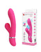 Pretty Love - Willow - Rabbit Vibrator Met ZuigFunctie - Roze-Laced-up.nl