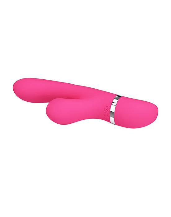 Pretty Love - Willow - Rabbit Vibrator Met ZuigFunctie - Roze-Laced-up.nl