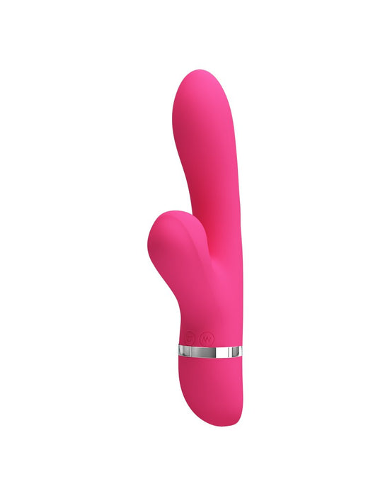 Pretty Love - Willow - Rabbit Vibrator Met ZuigFunctie - Roze-Laced-up.nl