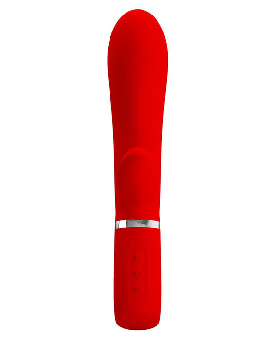Pretty Love - Thomas - Rabbit Vibrator - Rood-Laced-up.nl