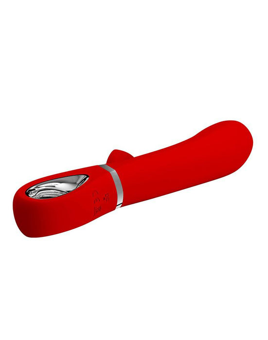 Pretty Love - Thomas - Rabbit Vibrator - Rood-Laced-up.nl