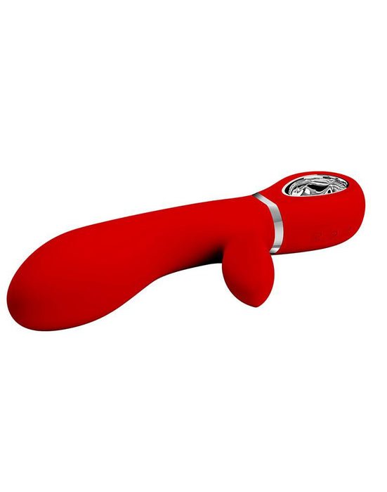 Pretty Love - Thomas - Rabbit Vibrator - Rood-Laced-up.nl
