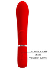 Pretty Love - Thomas - Rabbit Vibrator - Rood-Laced-up.nl