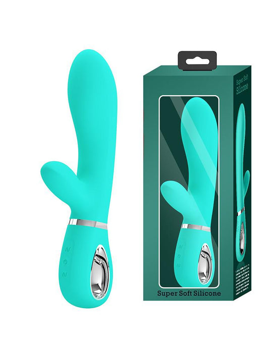 Pretty Love - Thomas - Rabbit Vibrator - Turquoise-Laced-up.nl