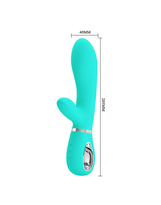Pretty Love - Thomas - Rabbit Vibrator - Turquoise-Laced-up.nl