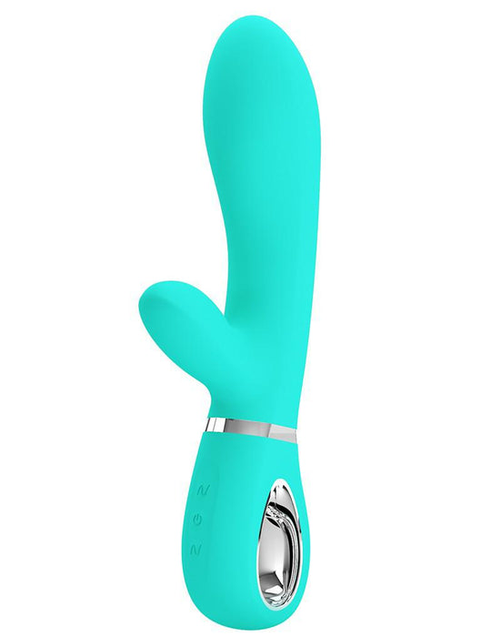 Pretty Love - Thomas - Rabbit Vibrator - Turquoise-Laced-up.nl