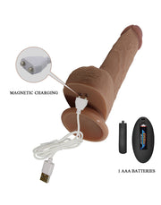 Pretty Love - Tommy - Stotende Vibrator - Levensecht Gevoel - Medium Huidskleur-Erotiekvoordeel.nl