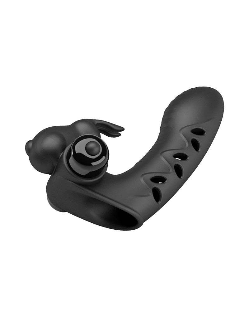 Pretty Love - Vance - Vinger Vibrator - Zwart-Laced-up.nl