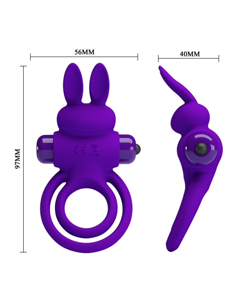 Pretty Love - Vibrant Penis Ring III-Laced-up.nl