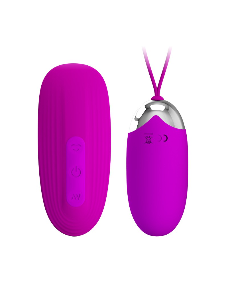 Pretty Love - Vibrerend Eitje plus Luchtdruk Vibrator ORTHUS - Roze-Laced-up.nl