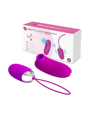 Pretty Love - Vibrerend Eitje plus Luchtdruk Vibrator ORTHUS - Roze-Laced-up.nl