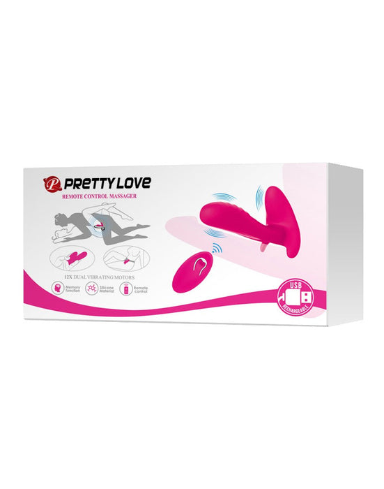 Pretty Love - Vinger Vibrator- Panty Vibrator- Partner Vibrator 3-in-1 - Roze-Laced-up.nl