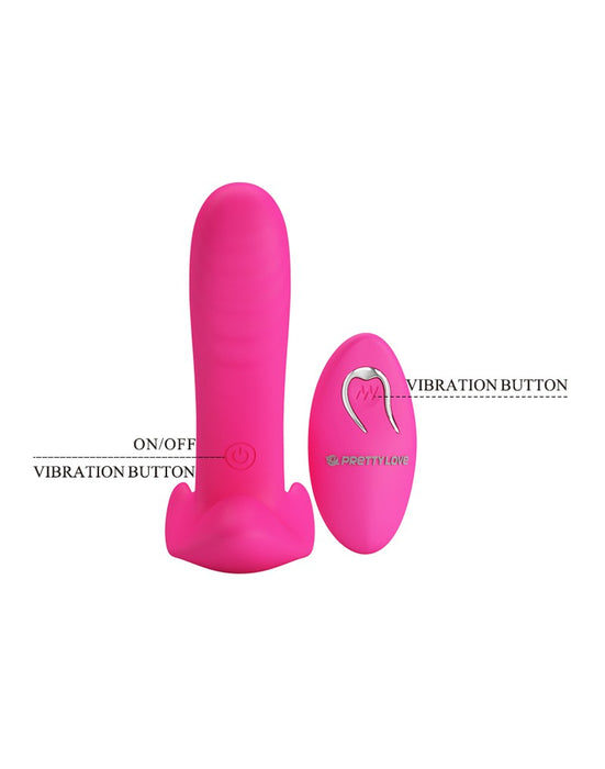Pretty Love - Vinger Vibrator- Panty Vibrator- Partner Vibrator 3-in-1 - Roze-Laced-up.nl