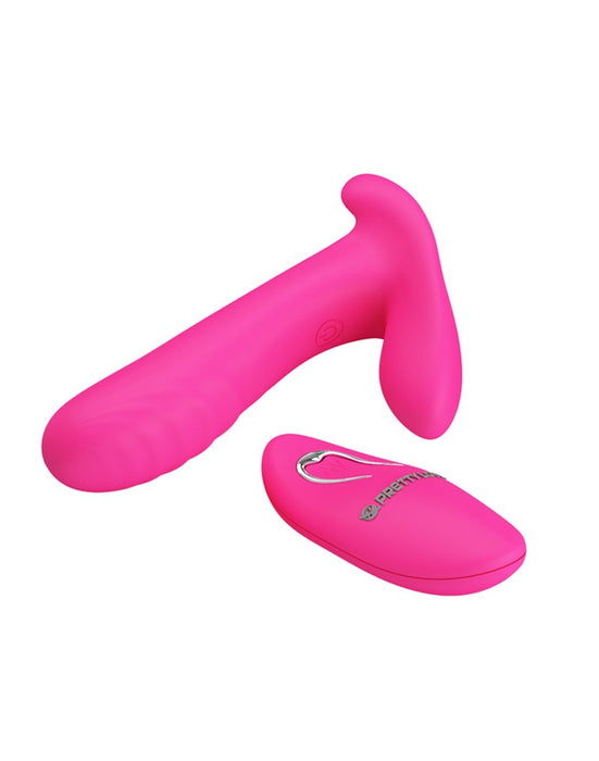 Pretty Love - Vinger Vibrator- Panty Vibrator- Partner Vibrator 3-in-1 - Roze-Laced-up.nl