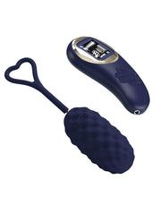 Pretty Love - Vivian - Vibrerend Eitje - Afstandsbediening met LCD Display - Donkerblauw-Laced-up.nl