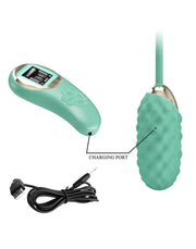 Pretty Love - Vivian - Vibrerend Eitje - Afstandsbediening met LCD Display - Lichtblauw-Laced-up.nl