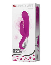 Pretty Love - Webb - Rabbit Vibrator - Roze-Laced-up.nl