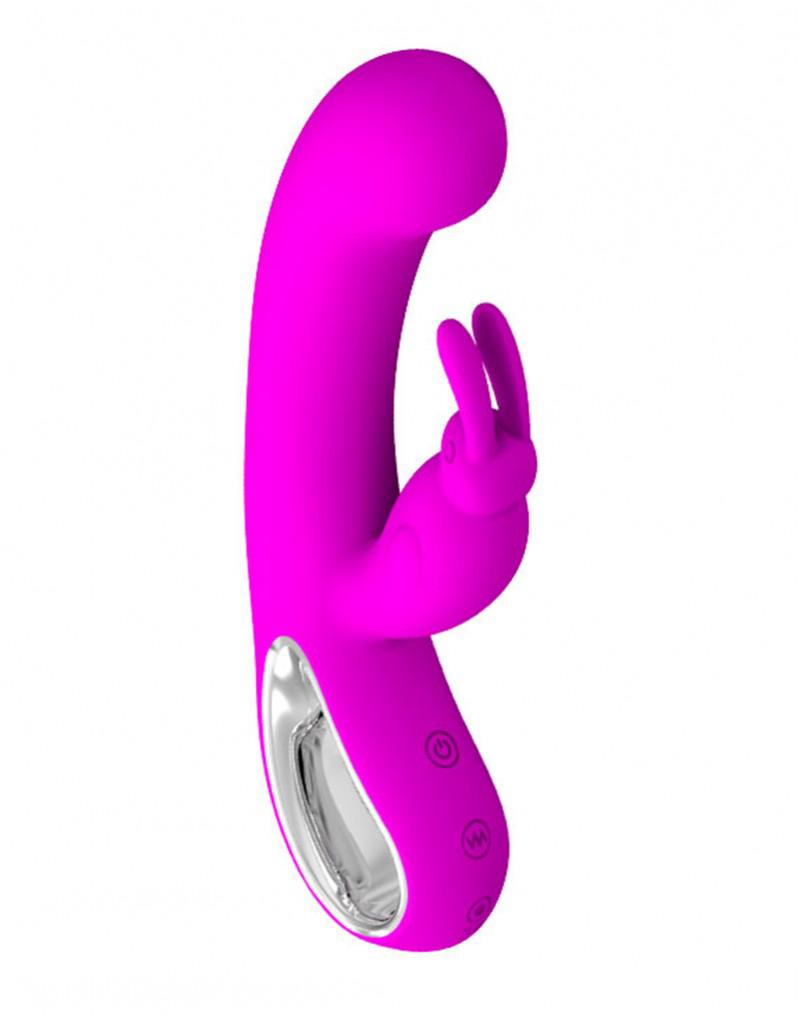 Pretty Love - Webb - Rabbit Vibrator - Roze-Laced-up.nl