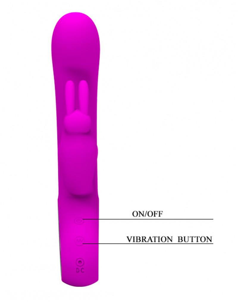 Pretty Love - Webb - Rabbit Vibrator - Roze-Laced-up.nl