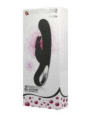 Pretty Love - Webb - Rabbit Vibrator - Zwart-Laced-up.nl
