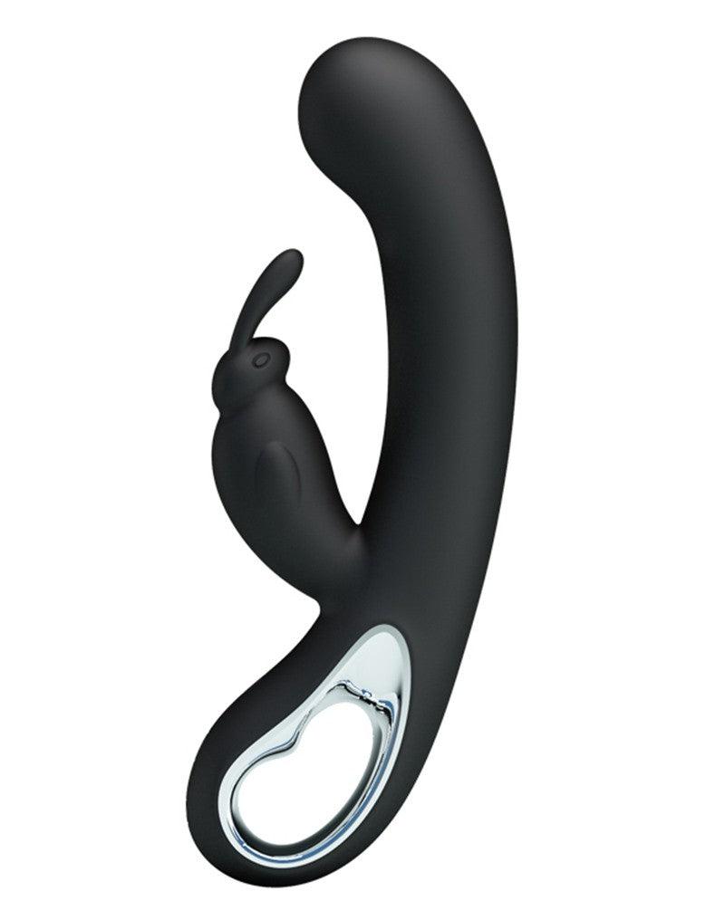 Pretty Love - Webb - Rabbit Vibrator - Zwart-Laced-up.nl