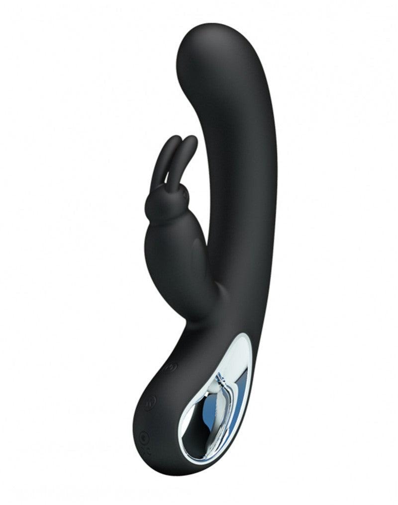 Pretty Love - Webb - Rabbit Vibrator - Zwart-Laced-up.nl