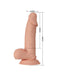 Pretty Love - Zebulon - Realistische Vibrerende Dildo - Lichte Huidskleur - Geeft Levensechte Ervaring-Laced-up.nl