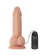 Pretty Love - Zebulon - Realistische Vibrerende Dildo - Lichte Huidskleur - Met afstandsbediening-Laced-up.nl