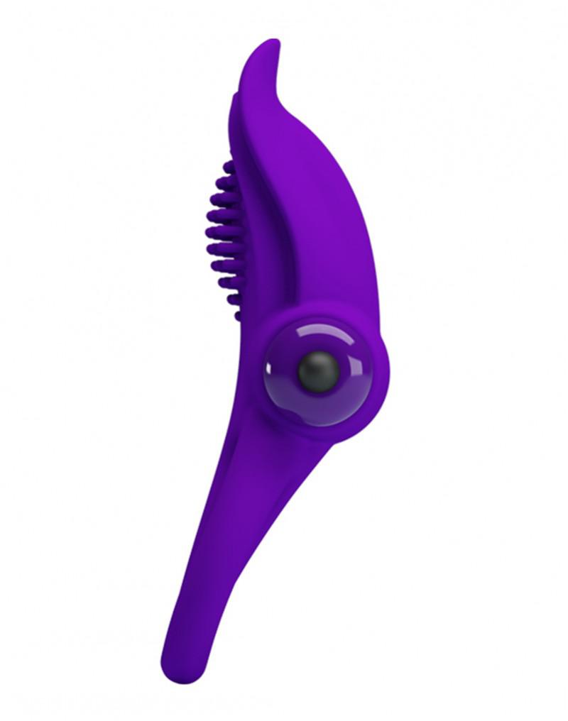 Pretty Love - Vibrerende Cockring Met clitoris tong Stimulator-Laced-up.nl