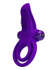 Pretty Love - Vibrerende Cockring Met clitoris tong Stimulator-Laced-up.nl