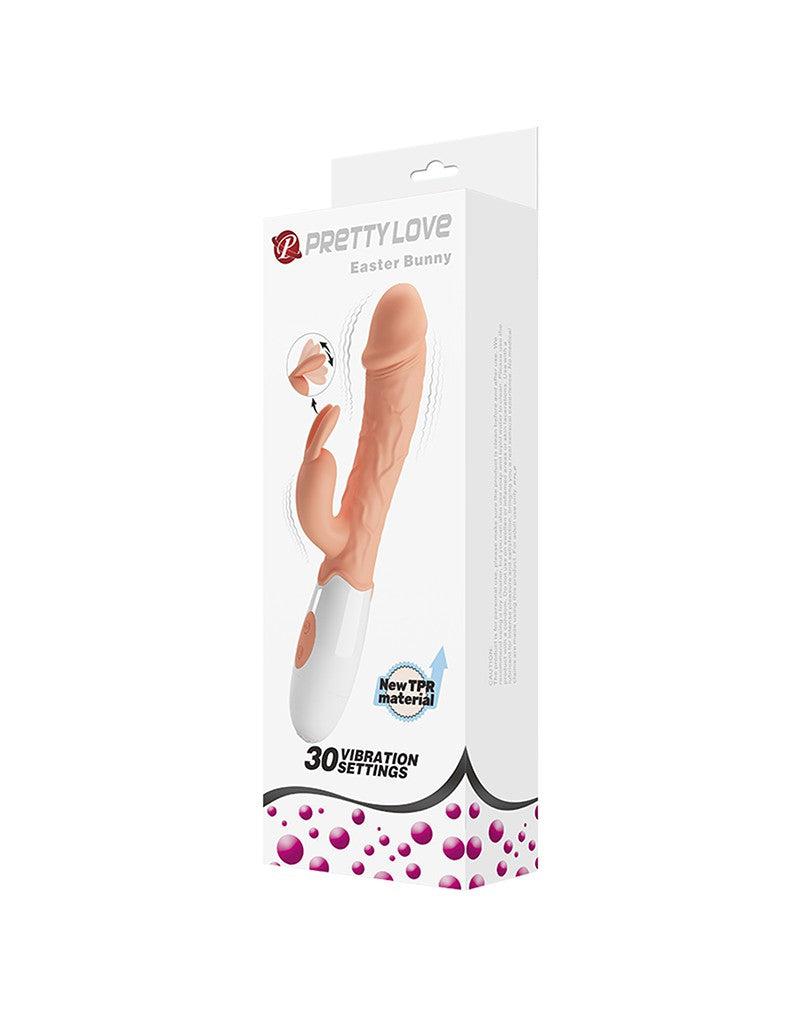 Pretty Love - Easter Bunny - Rabbit Vibrator - Lichte Huidskleur-Laced-up.nl