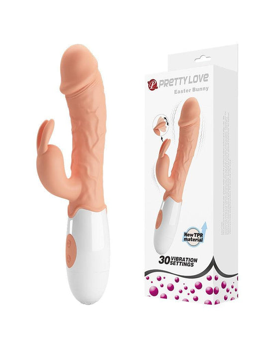 Pretty Love - Easter Bunny - Rabbit Vibrator - Lichte Huidskleur-Laced-up.nl
