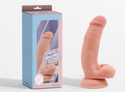 Pure Naturally - Pornographer - Liquid Siliconen Dildo - 17,6 x 4 cm - Lichte Huidskleur-laced-up.nl