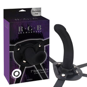 RGB - Bend over - Strap-on Dildo - Intermediate - Zwart-laced-up.nl