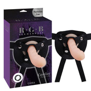 RGB - Cavelier Strap-On - Met Anale Dildo - Lichte Huidskleur-laced-up.nl