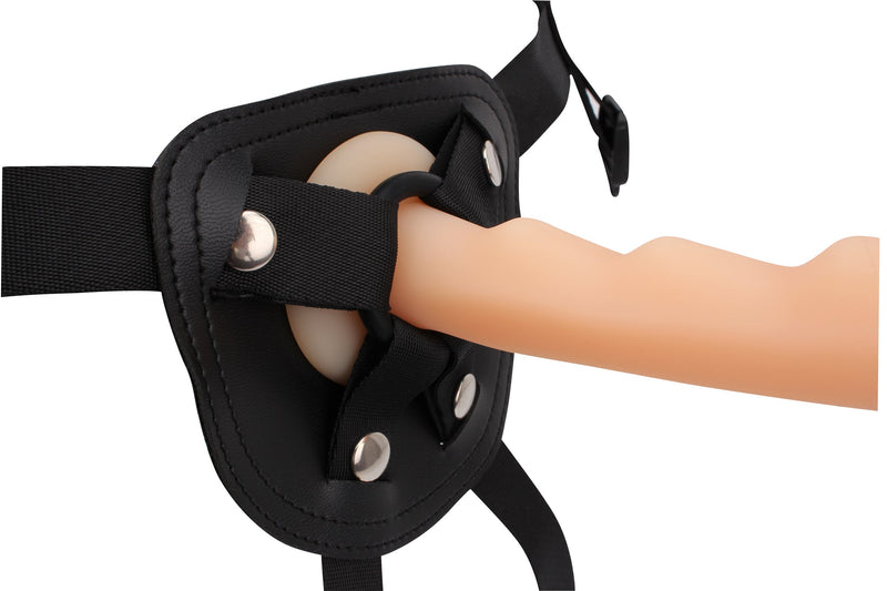 RGB - Cavelier Strap-On - Met Anale Dildo - Lichte Huidskleur-laced-up.nl